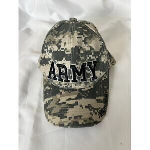 Camo “Proud Army” Hat